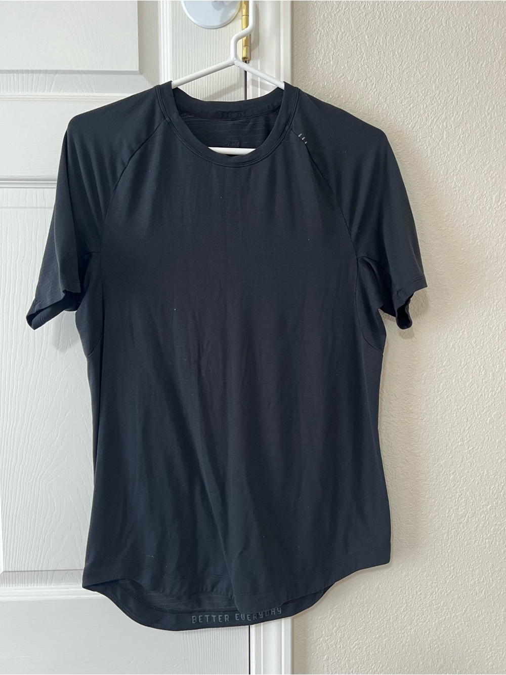 Lululemon Men’s Drysense Training Short Sleeve Shirt Black